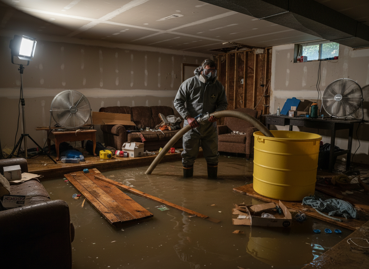 Water Damage Restoration Cedarpines Park in North Park, CA 92322