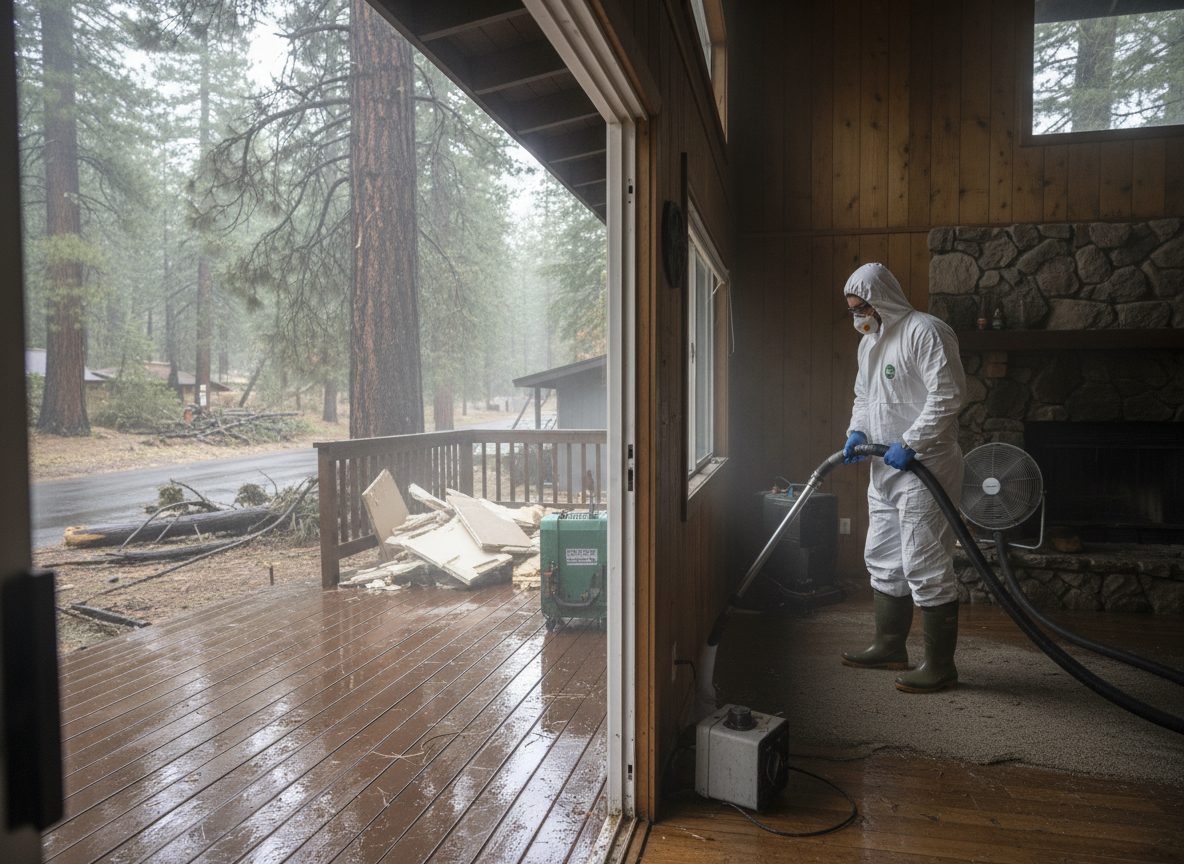 Flood Restoration Services in Cedarpines Park, CA