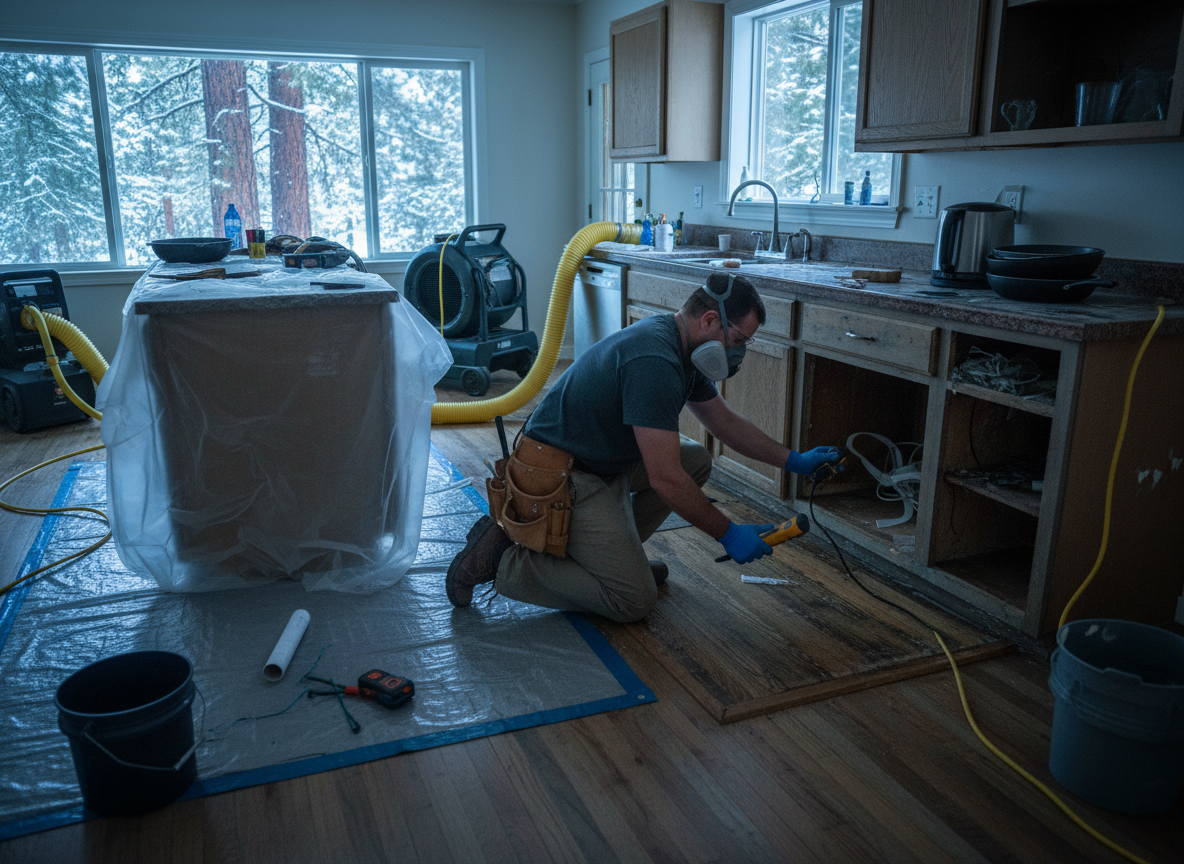 Water Damage Restoration Cedarpines Park in Wildwood Park, CA 92322
