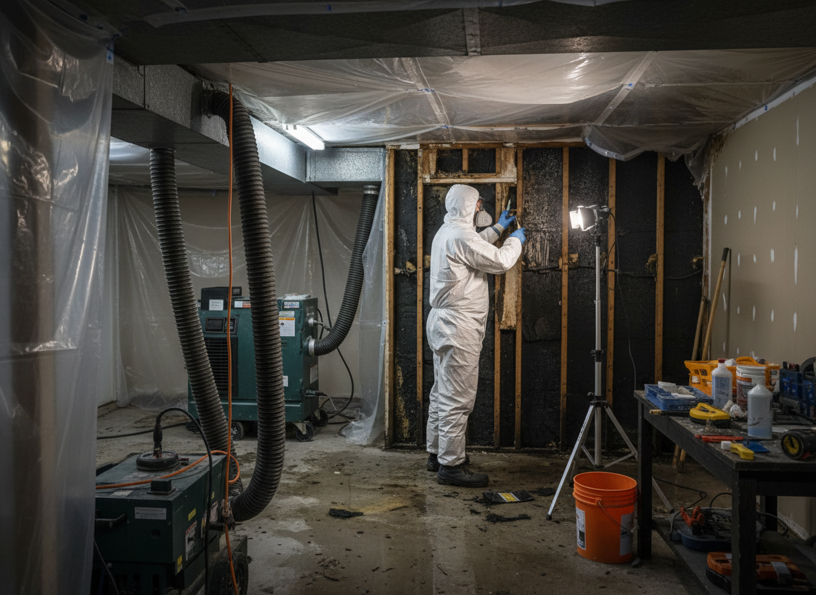 Mold Remediation After Water Damage in Cedarpines Park, CA