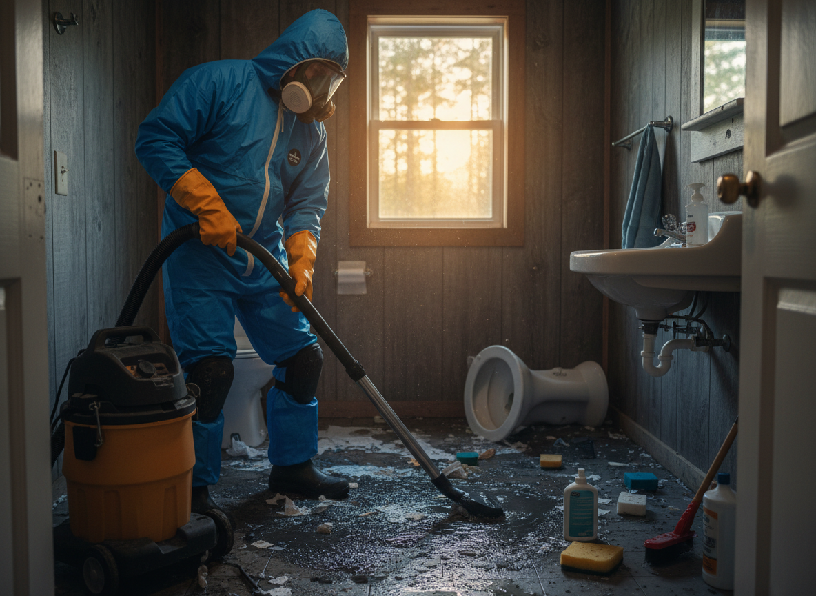 Toilet Overflow Cleanup in Cedarpines Park, CA